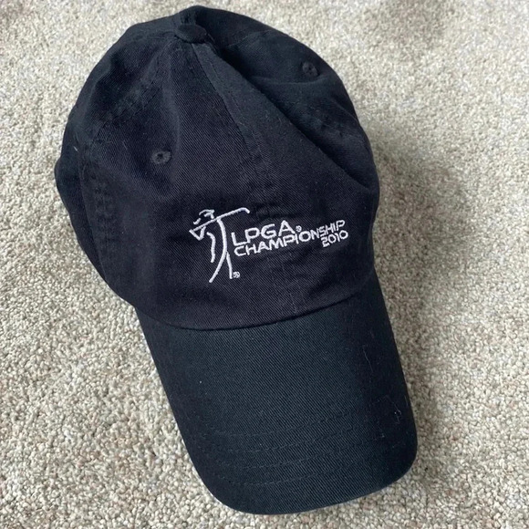Imperial Headwear LPGA Championship 2010 Presented by Wegmans Baseball Cap Black - Picture 1 of 10